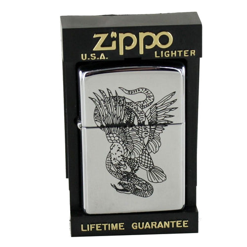 Zippo Feuerzeug Modell 250 Design Dragon 3 sw