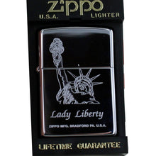 Laden Sie das Bild in den Galerie-Viewer, Zippo Feuerzeug Modell 250 LADY LIBERTY