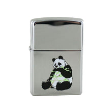 Laden Sie das Bild in den Galerie-Viewer, Zippo Feuerzeug Modell 250 PANDA 1 Bambus