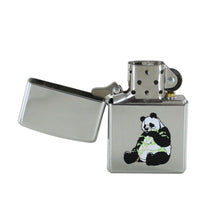 Laden Sie das Bild in den Galerie-Viewer, Zippo Feuerzeug Modell 250 PANDA 1 Bambus