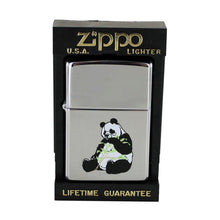 Laden Sie das Bild in den Galerie-Viewer, Zippo Feuerzeug Modell 250 PANDA 1 Bambus