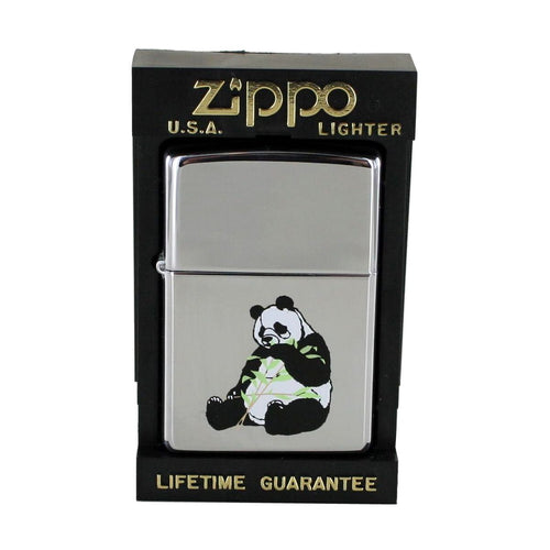 Zippo Feuerzeug Modell 250 PANDA 1 Bambus