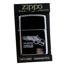 Laden Sie das Bild in den Galerie-Viewer, Zippo Feuerzeug Modell 250 A Man armed with one of these Rifles cannot be captured