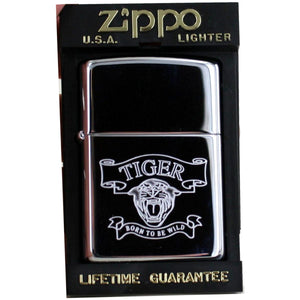 Zippo Feuerzeug Modell 250 TIGER - BORN TO BE WILD