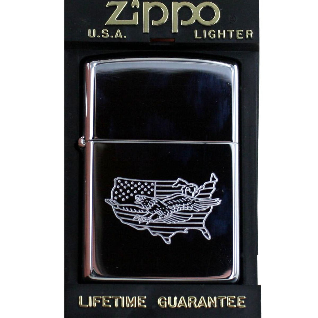 Zippo Feuerzeug Modell 250 USA Eagle Country